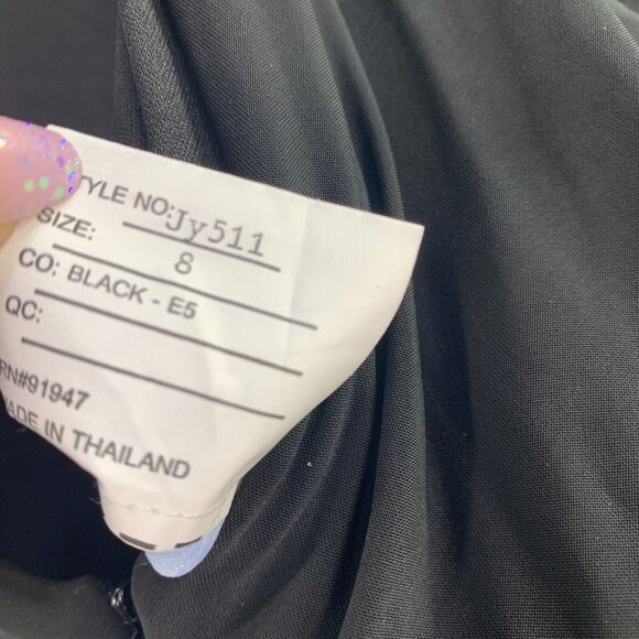 Formal Womens Long dress Sz 8 Jenny Yoo Bridesmaid Evening Mother Maxi Flowy - Picture 11 of 16